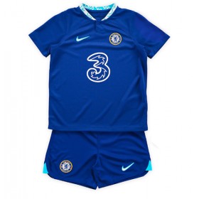 Baby Fußballbekleidung Chelsea Heimtrikot 2022-23 Kurzarm (+ kurze hosen)